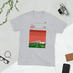 Liverpool FC and Anfield t-shirt grey hipster
