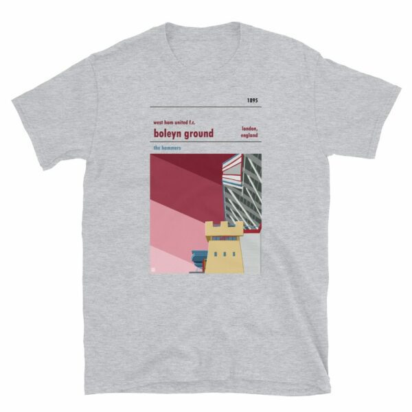 Grey Boleyn Ground and West Ham T-Shirt