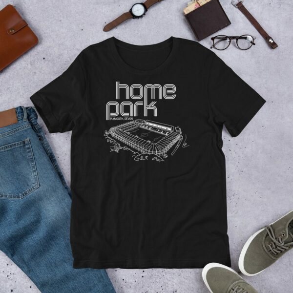 BLack Home Park and Plymouth Argyll FC T-Shirt