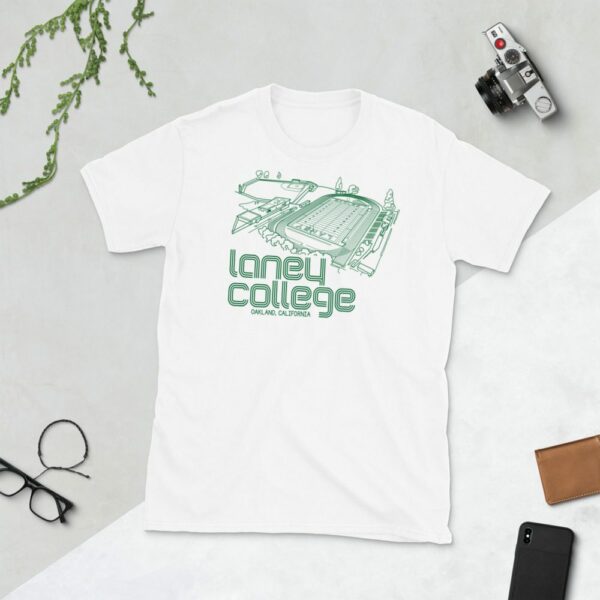 White Laney Community College Football T-Shirt