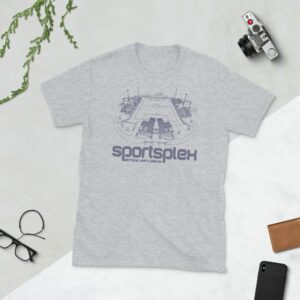 Gray Stumptown AC and Sportsplex t-shirt