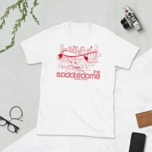 White Saddledome and Calgary Flames T-Shirt