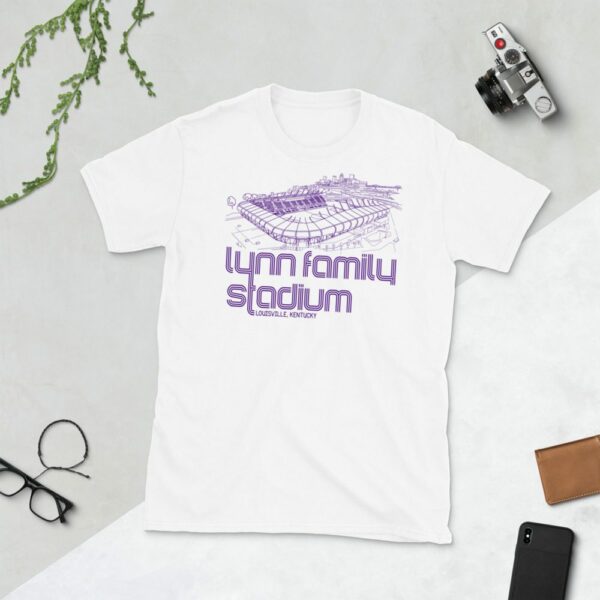 White Lynn Family Stadium and Louisville City FC T-Shirt