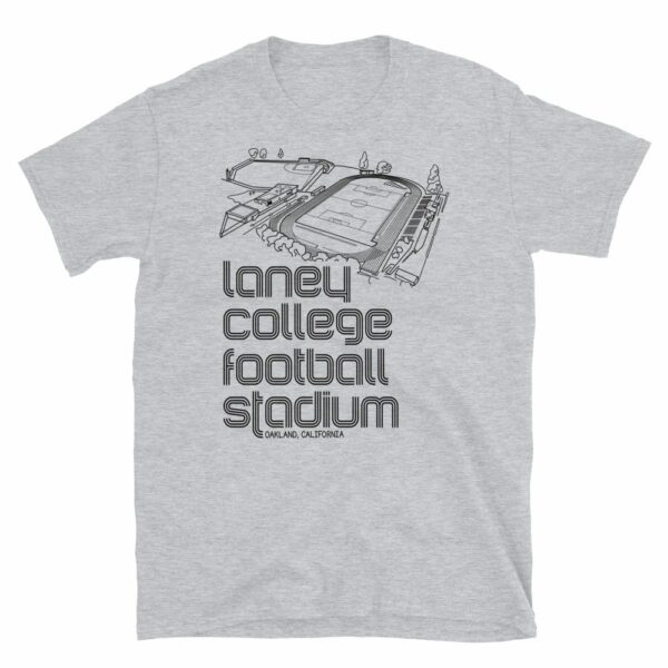 Oakland Roots SC and Laney College Football stadium T-Shirt