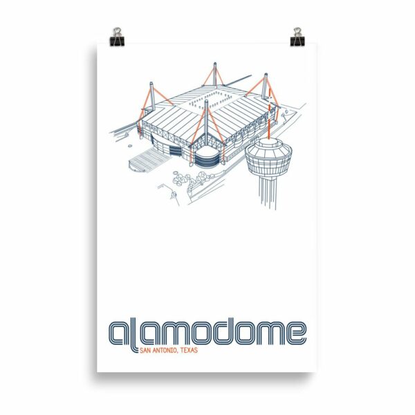 Huge Alamodome and UTSA Roadrunners print