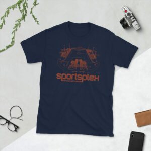 Navy Charlotte Eagles and Sportsplex t-shirt