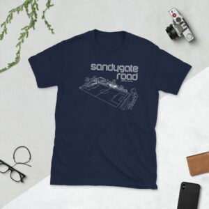 Navy Sandygate Roand and Hallam FC T-Shirt