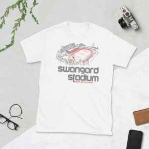 White Swangard Stadium and TSS Rovers T-Shirt