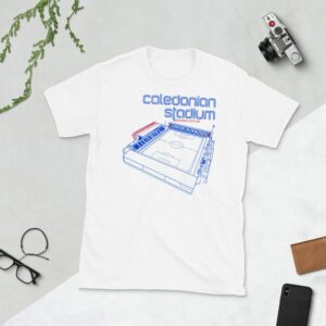 White Calendonian Stadium and Inverness Caley Thistle T-Shirt
