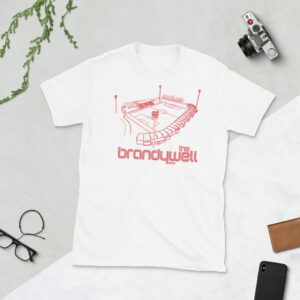 White Derry City FC and Brandywell T-Shirt