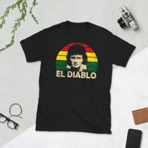 Black El Diablo and Bolivia T-Shirt