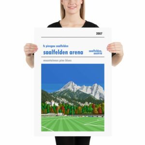 FC Pinzgau Saalfelden Football Poster