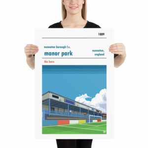 Nuneaton Borough football print