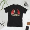 T-shirt Unisex Eric Cantona In Cotone Nero, Design Grafico Unico, Regalo Ideale Per Ogni Occasione - copertina