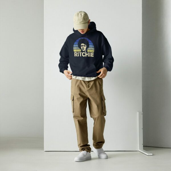Andy Ritchie, Greenock Morton Legend Unisex Hoodie - Image 2