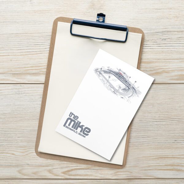 Indianapolis Eleven Fine Line Standard Postcard