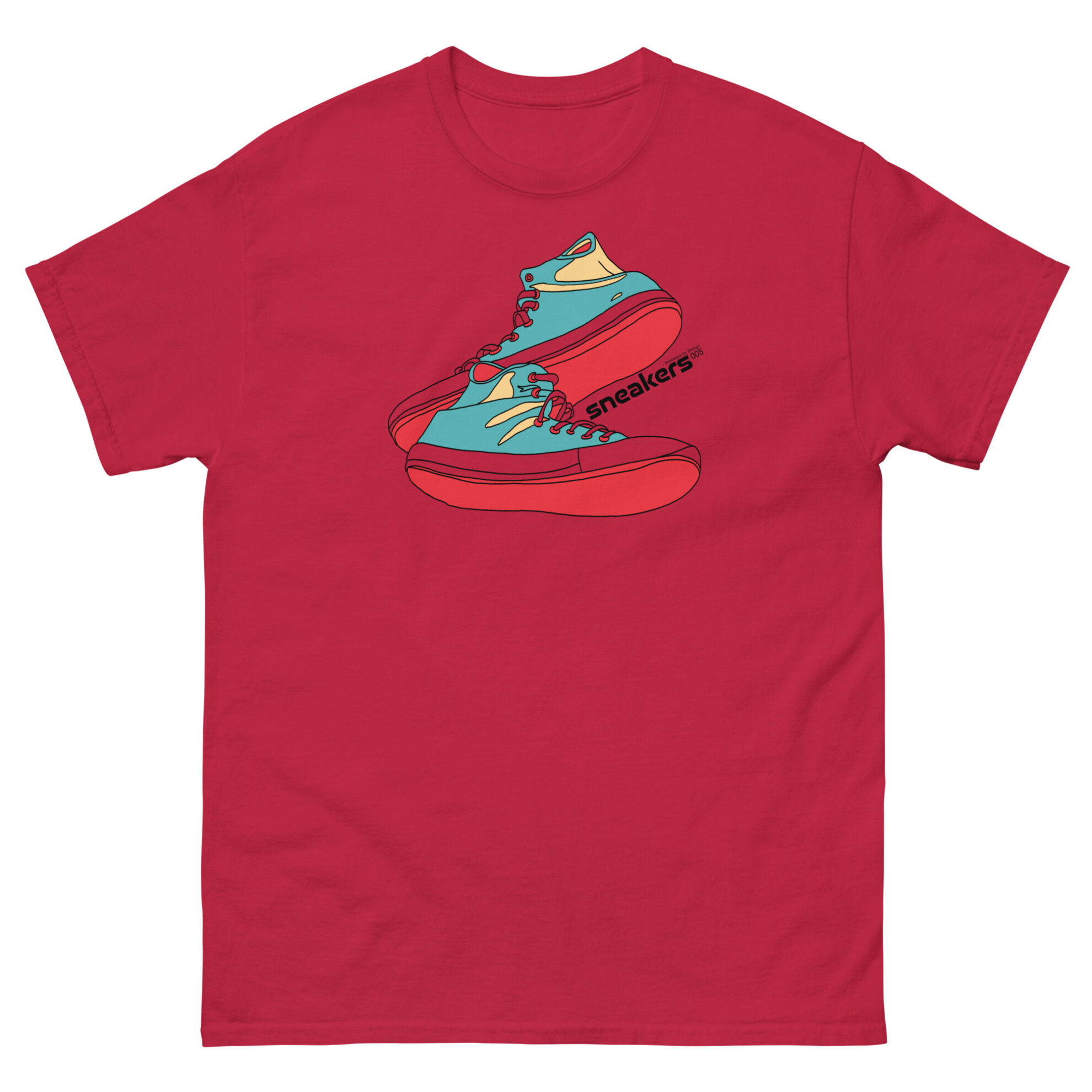 Retro Sneakers Men's classic tee - Image 3