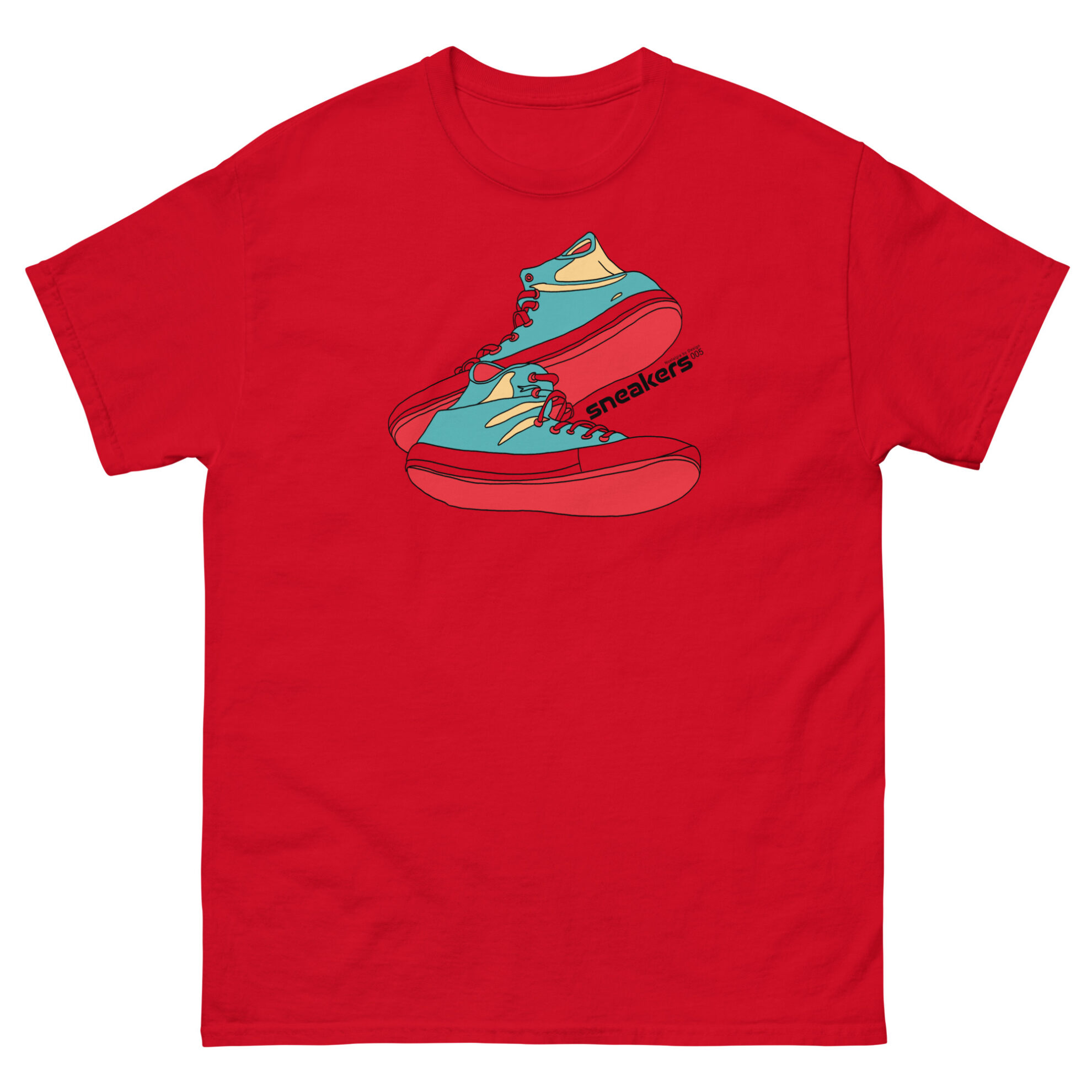 Retro Sneakers Men's classic tee - Image 2