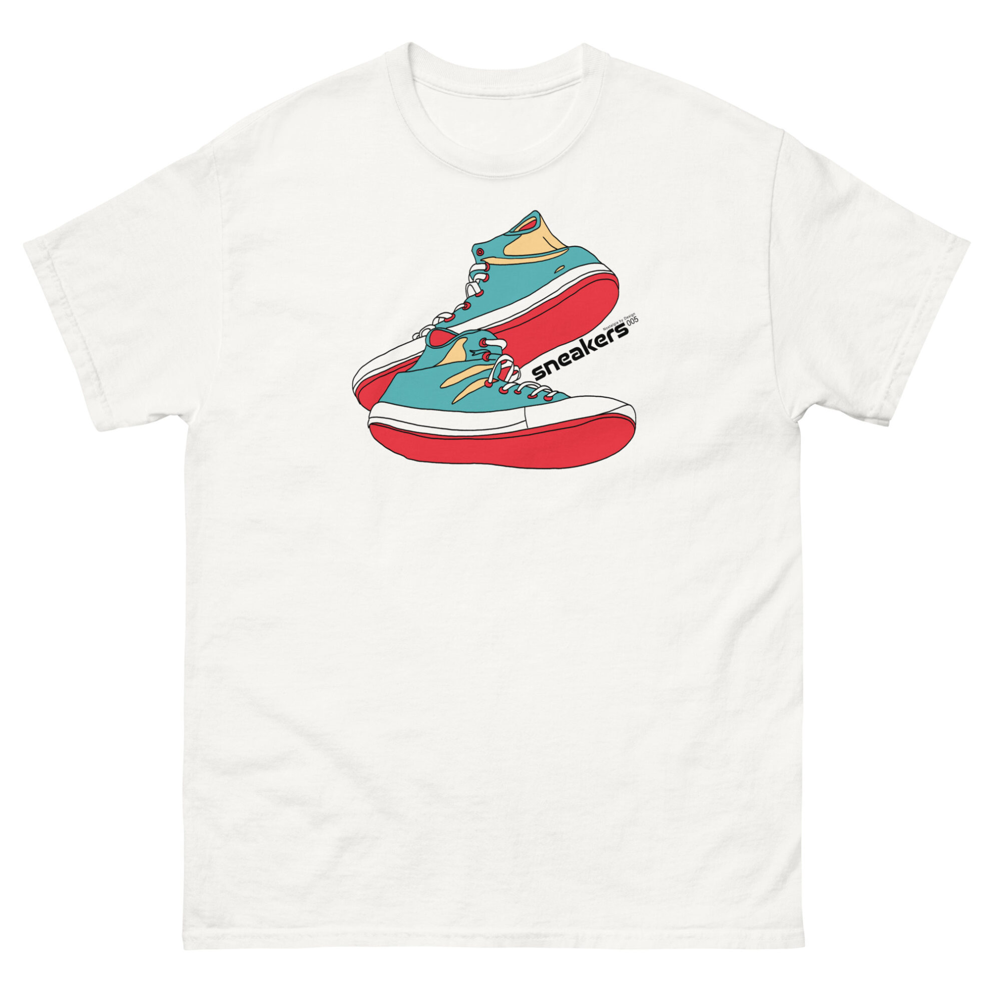 Retro Sneakers Men's classic tee - Image 14