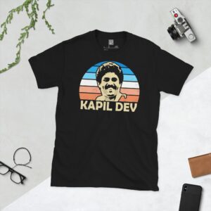Kapil Dev distressed print t-shirt