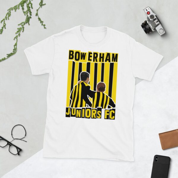 Adult Size Bowerham Juniors FC Short-Sleeve Unisex T-Shirt - Image 5