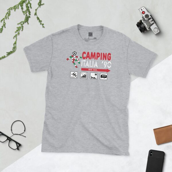 Camping Italia 90 Short-Sleeve Unisex T-Shirt - Image 4