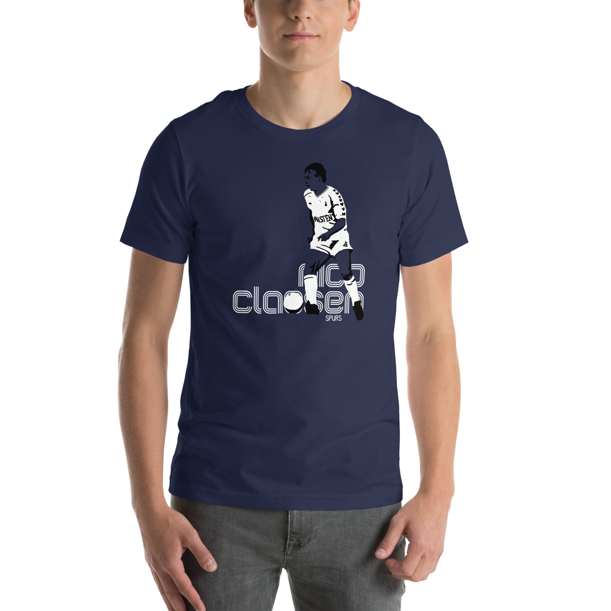 Nico Claesen, Tottenham Hotspur Icon Unisex t-shirt - Image 2