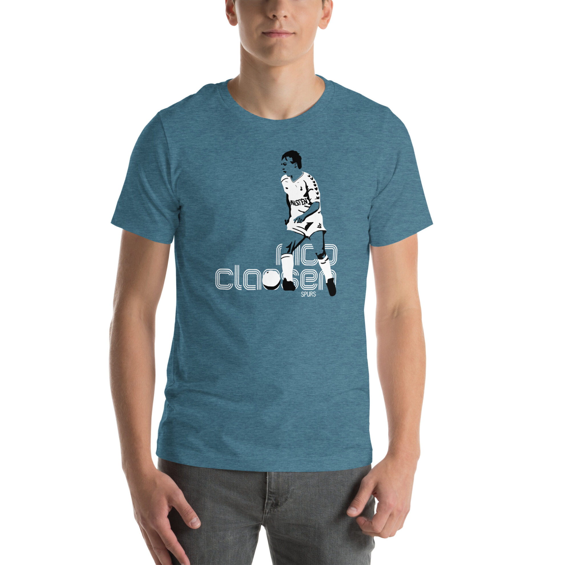 Nico Claesen, Tottenham Hotspur Icon Unisex t-shirt - Image 3