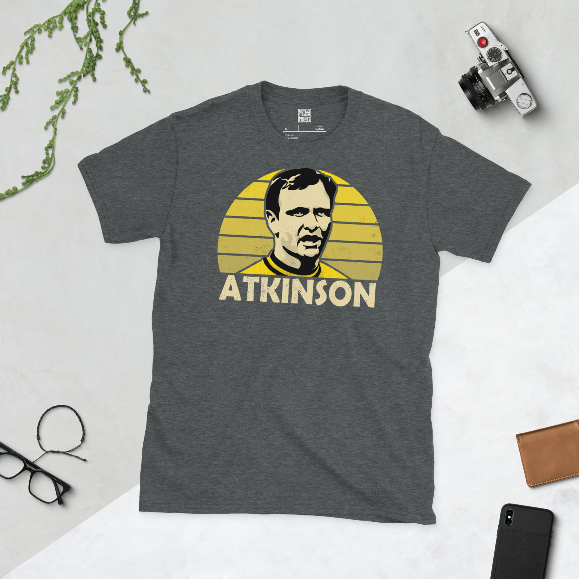 Ron Atkinson, Oxford United Legend Short-Sleeve Unisex T-Shirt - Image 5