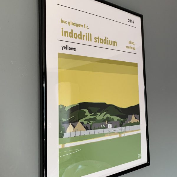 Football Print of BSC Glasgow